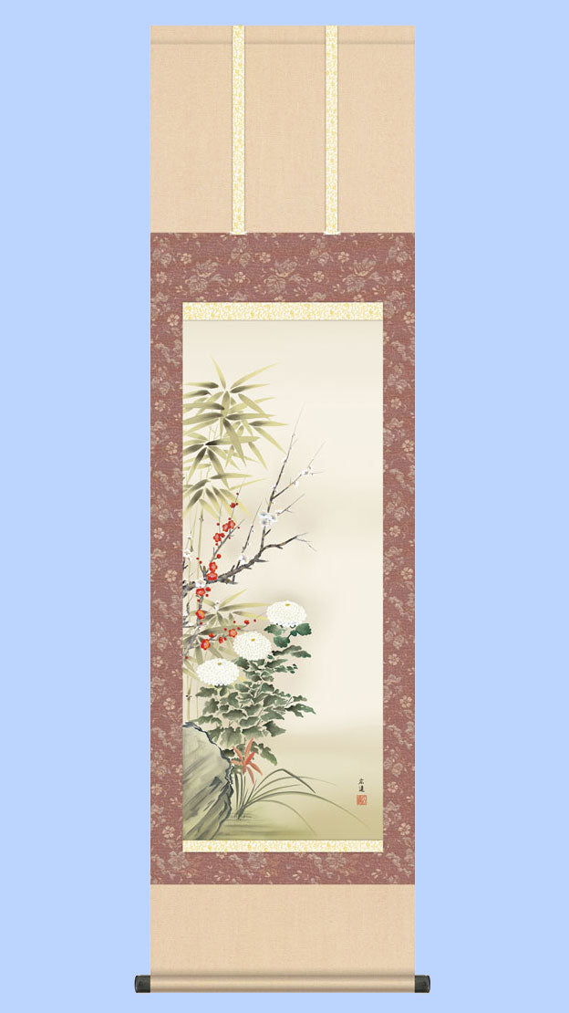 掛け軸 花鳥画 – 寿鳳人形の東芸