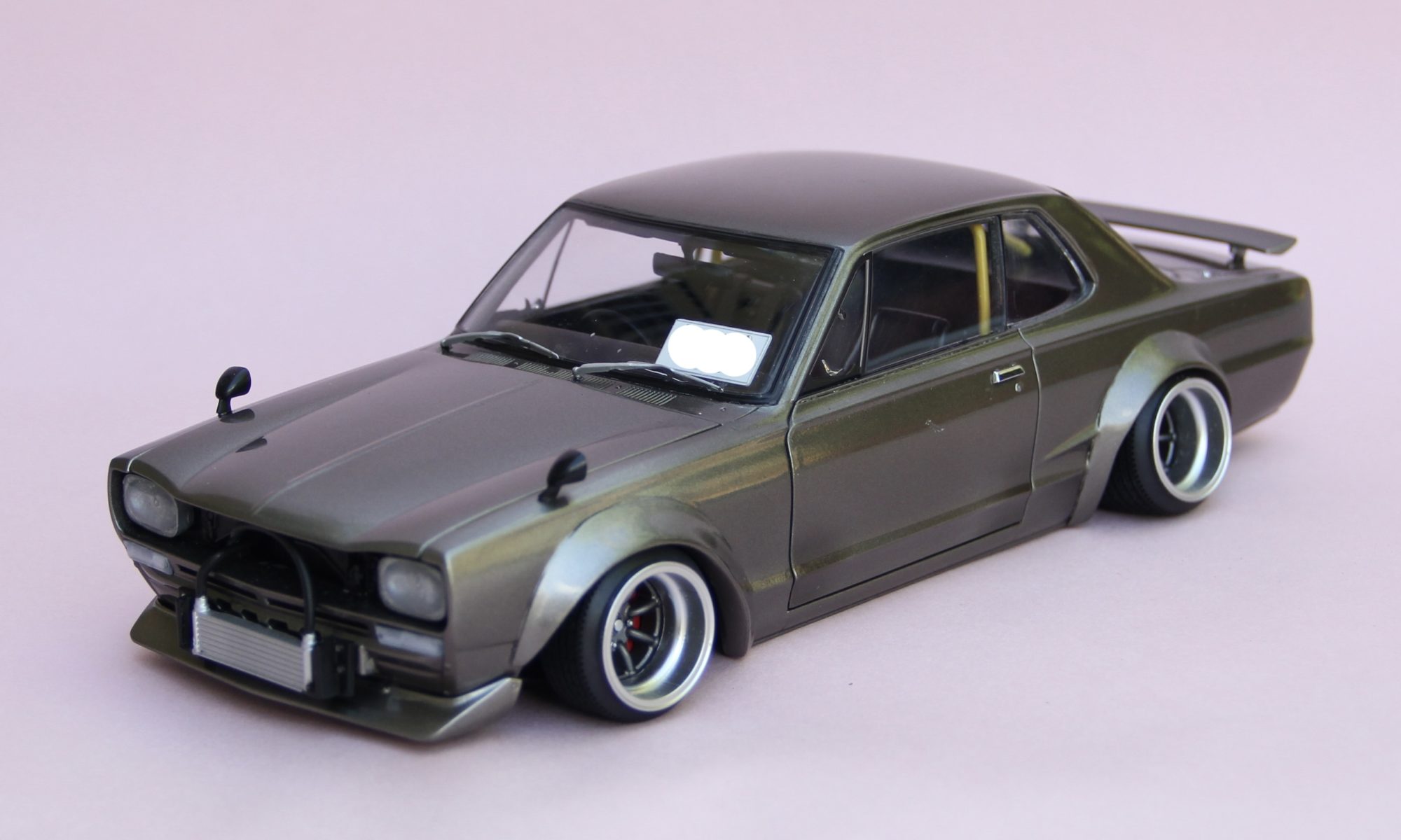No.73 オートアート 1/18 日産 スカイラインGT-R（KPGC10） – 模型製作