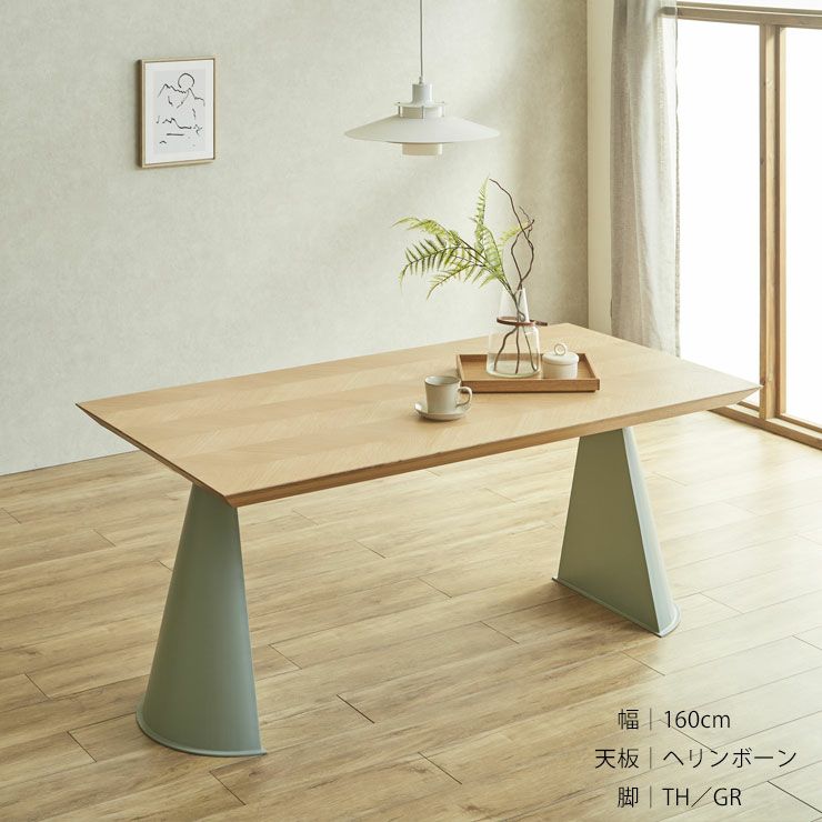 テーブル単品 幅180cm 無垢材継ぎ継ぎ一枚風テーブル 耳付き オーク