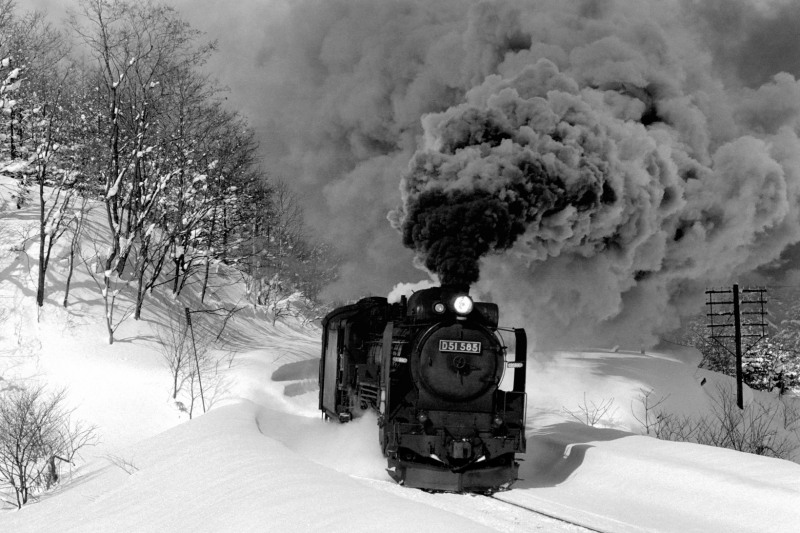 函館本線の蒸気機関車