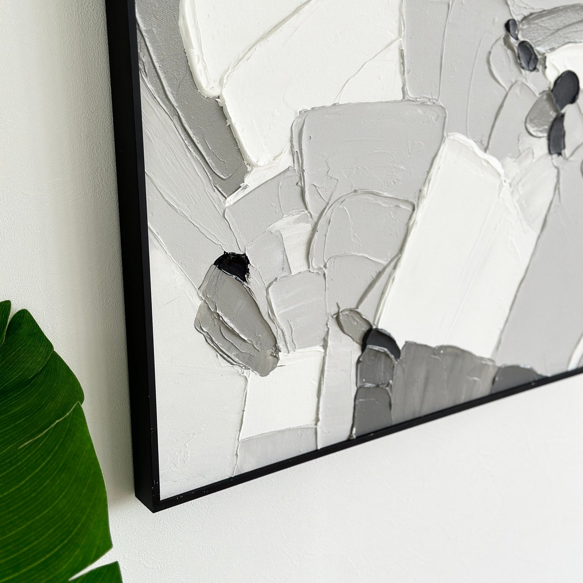 アート｜テクスチャーアート｜monochrome - territory