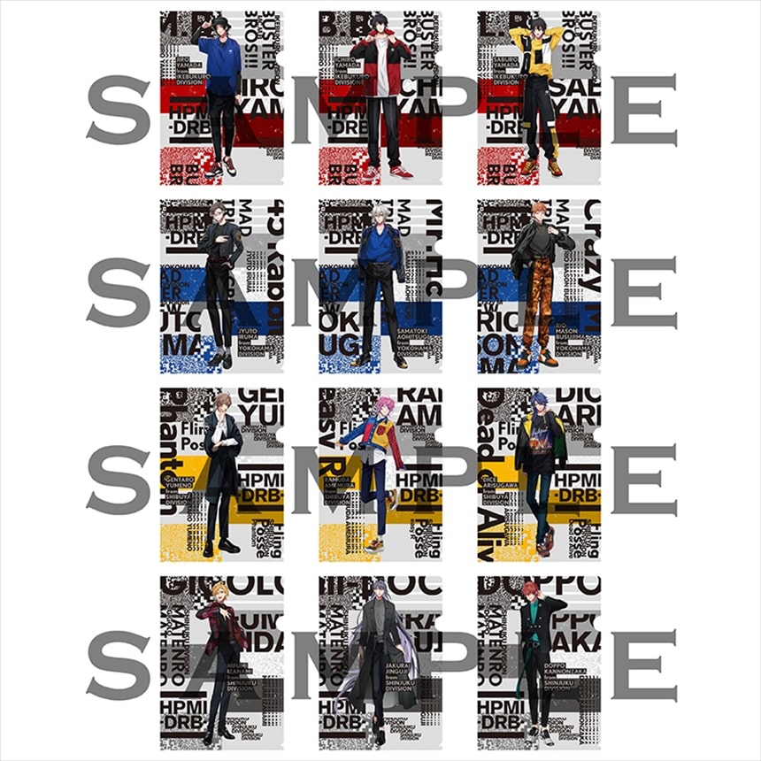 ヒプステ TDD Blu-ray・アクスタ・クリアファイルセット トレーディングミニクリアファイル(ヒプノシスマイク-A.R.B-02