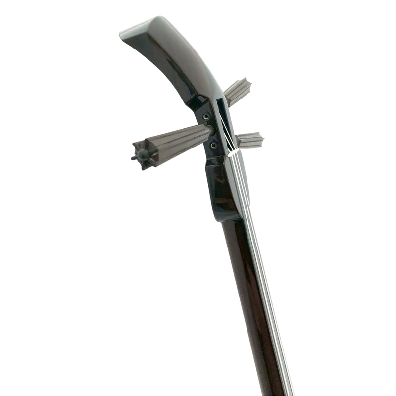 KS-199 与那城型 黒檀(カマゴン) 上等本張り KSオリジナル久米島紬