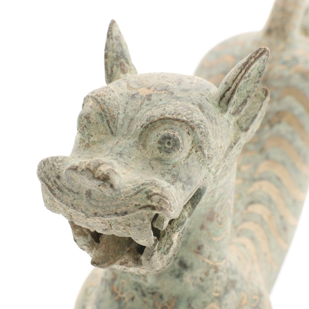 中国 玉石彫刻 獅子 神獣 根付 紙鎮 置物 C 7992E 中国 玉石彫刻 獅子