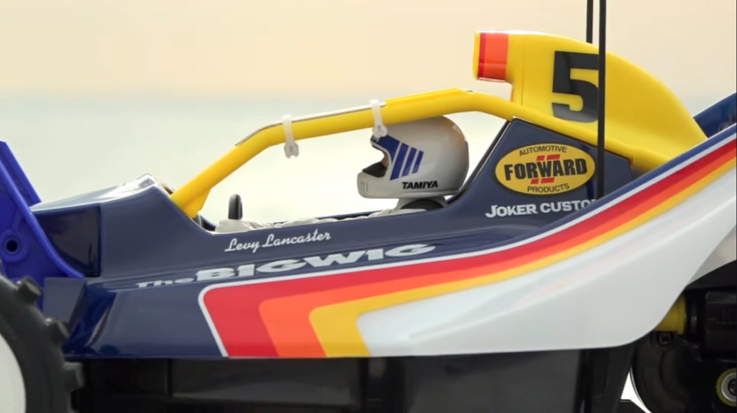 タミヤの名作RCカー「ビッグウィッグ」が復刻！ 由良拓也デザインの