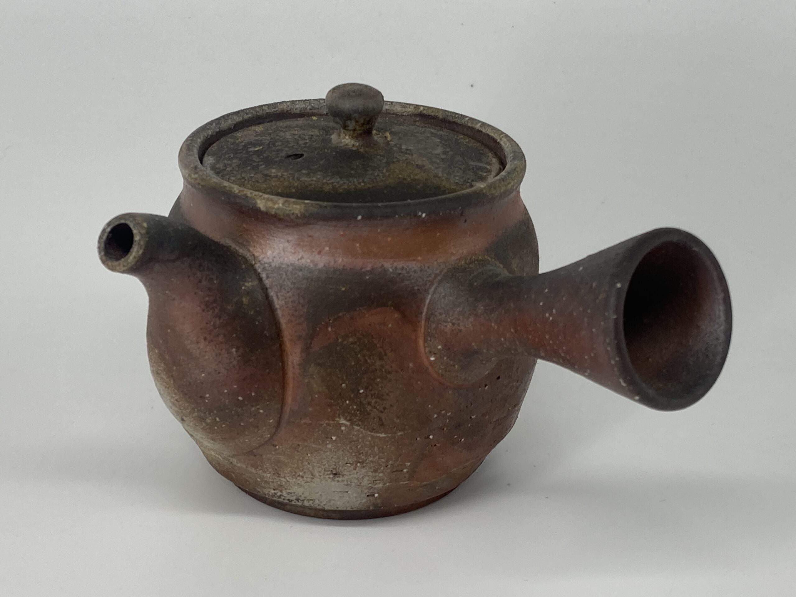 備前焼 急須 桟切 紙箱入り | 興楽園