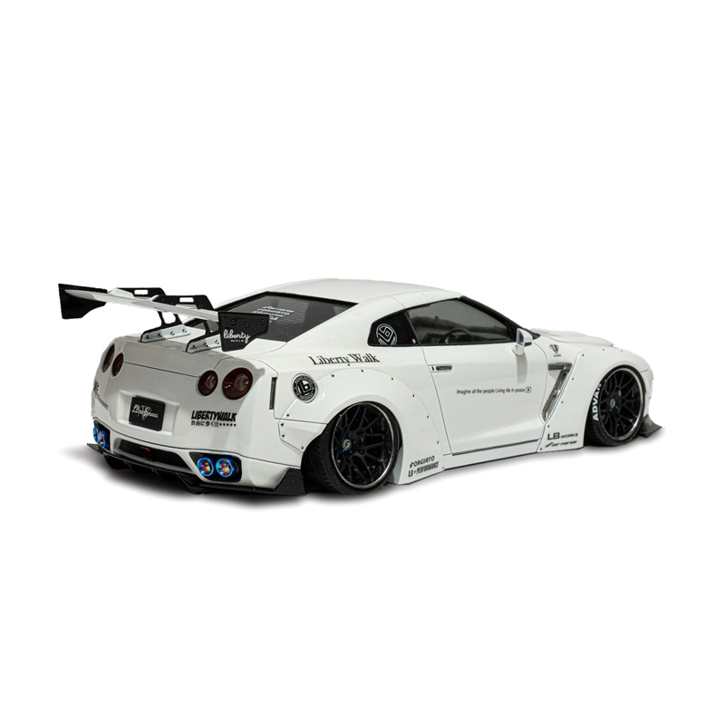 AOSHIMA Plastic model 1/24 LB-WORKS NISSAN GT-R R35 Type1.5 White