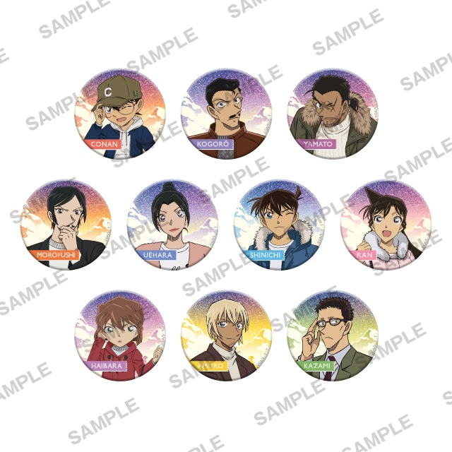 BOX】『名探偵コナン』 キラキラ缶バッジコレクション snow ver