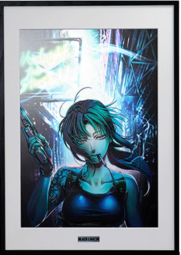 BLACK LAGOON』 25周年記念メタルキャンバスアート : GX ONLINE SHOP