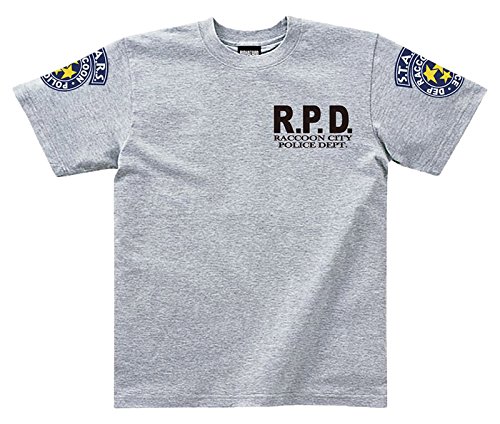 Amazon.co.jp: バイオハザード S.T.A.R.S. Tシャツ グレー XLサイズ