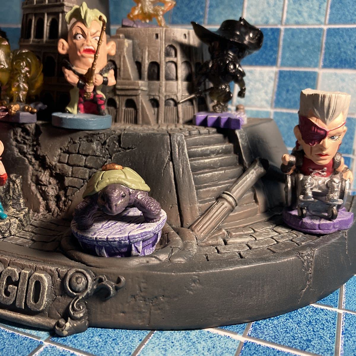 Amazon.co.jp: ジョジョ キャラヒーローズ 台座 第5部 フィギュア