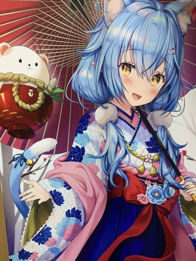 Amazon.co.jp: 雪花ラミィ 等身大タペストリー : おもちゃ