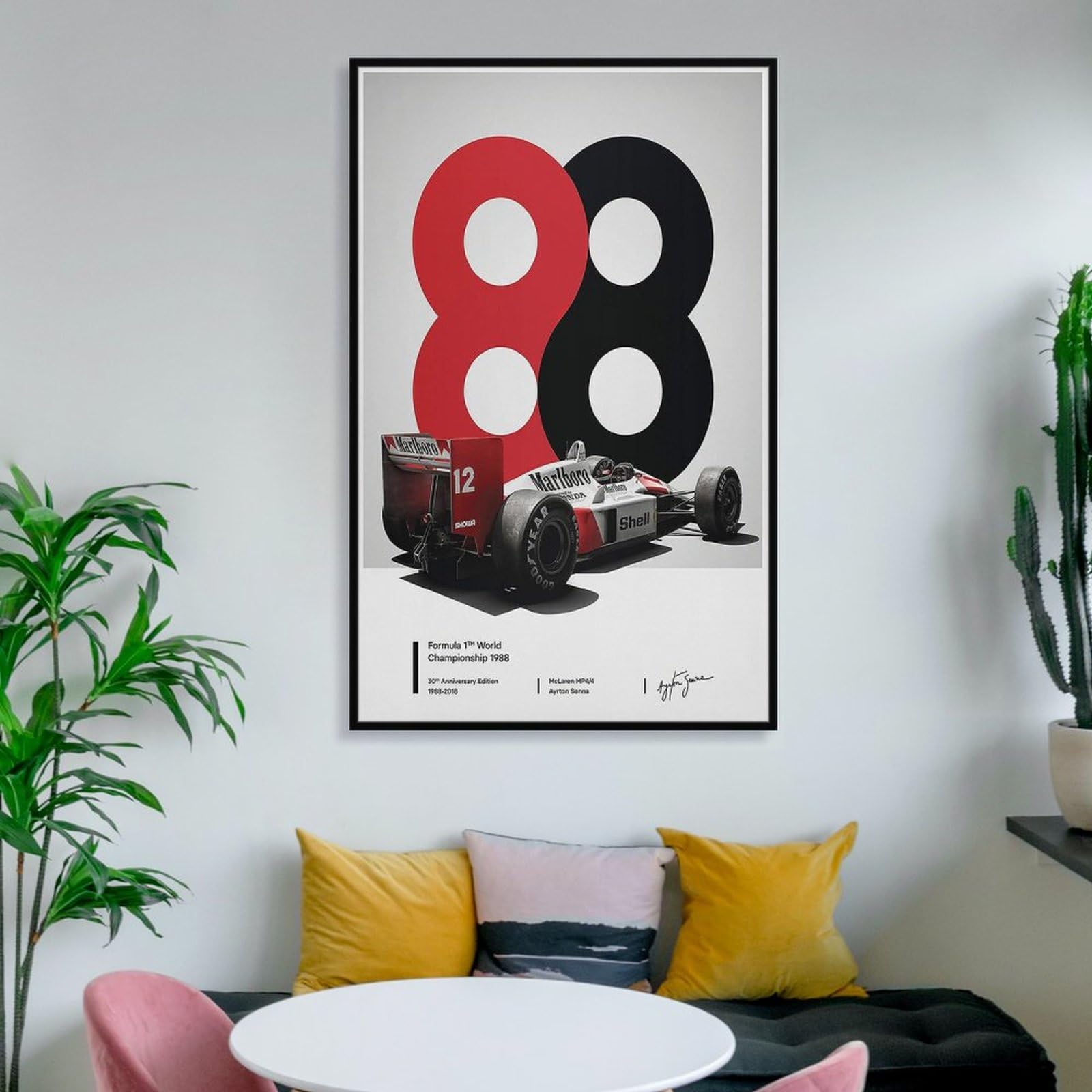 Amazon.co.jp: アイルトンセナF1フォーミュラ世界チャンピオン