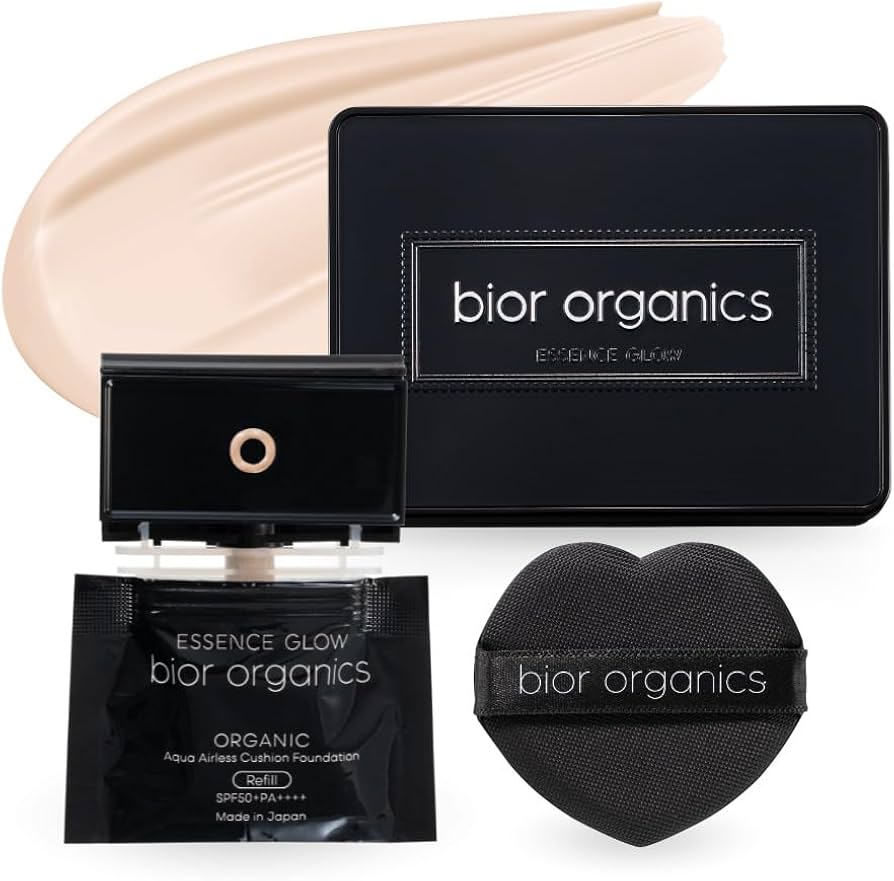 Amazon | オーガニックアクア エアレスクッション エッセンスグロウ
