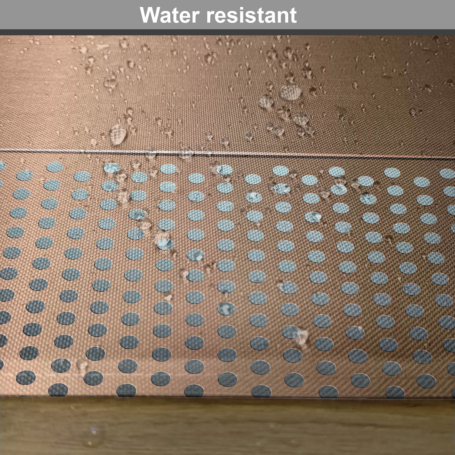 Amazon｜Ambesonne インダストリアルランチョンマット 4枚セット 穴