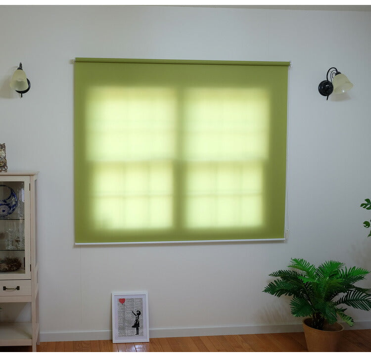 TOSO】トーソー ロールスクリーン 採光 35×150cm シンプル 無地
