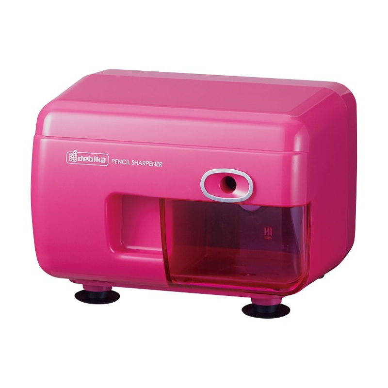 デビカ 電動えんぴつけずり/鉛筆削り V-05 ピンク | あいうえお順