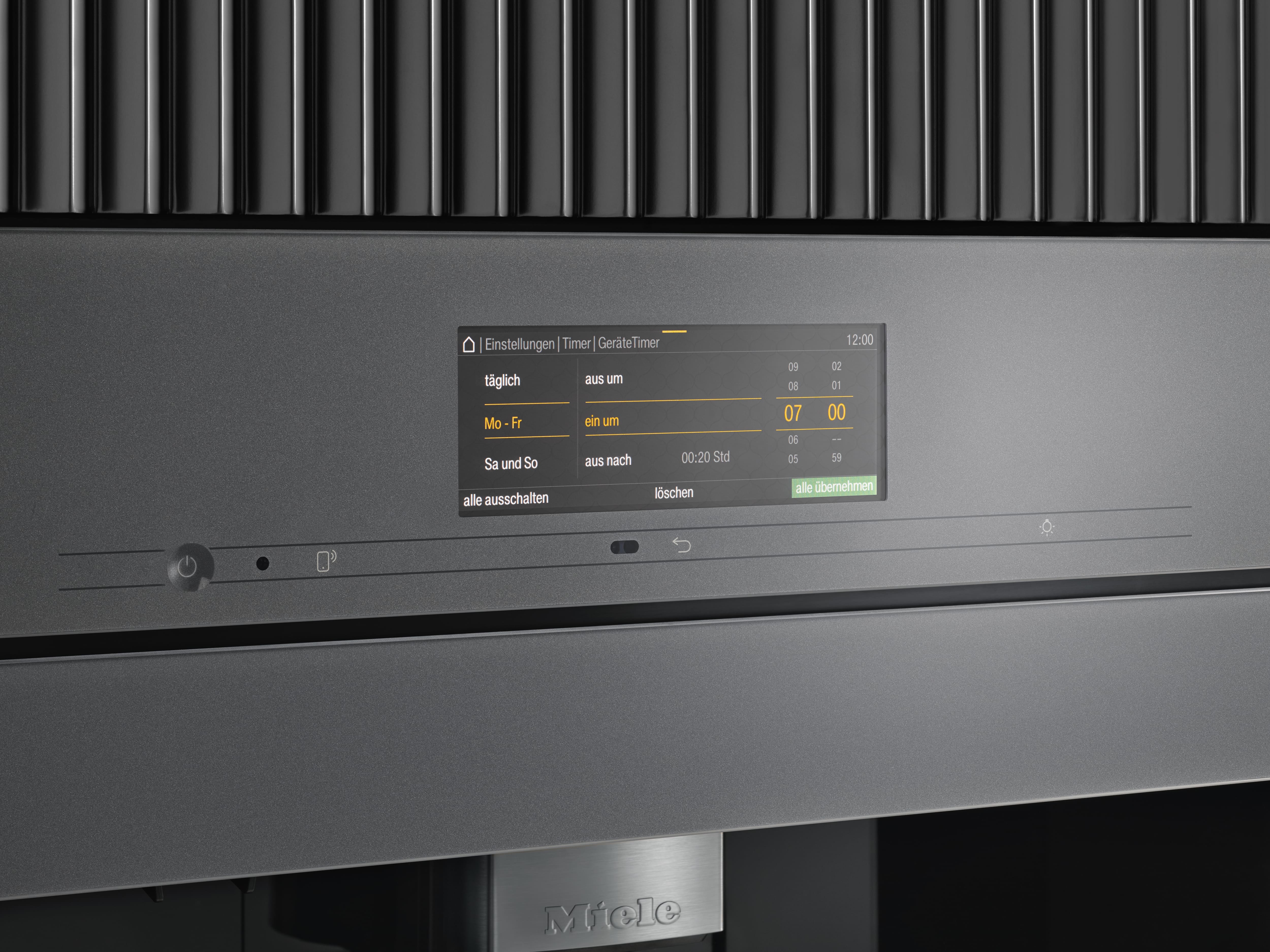 Miele - CVA 7845 Obsidianschwarz – Kaffeevollautomaten