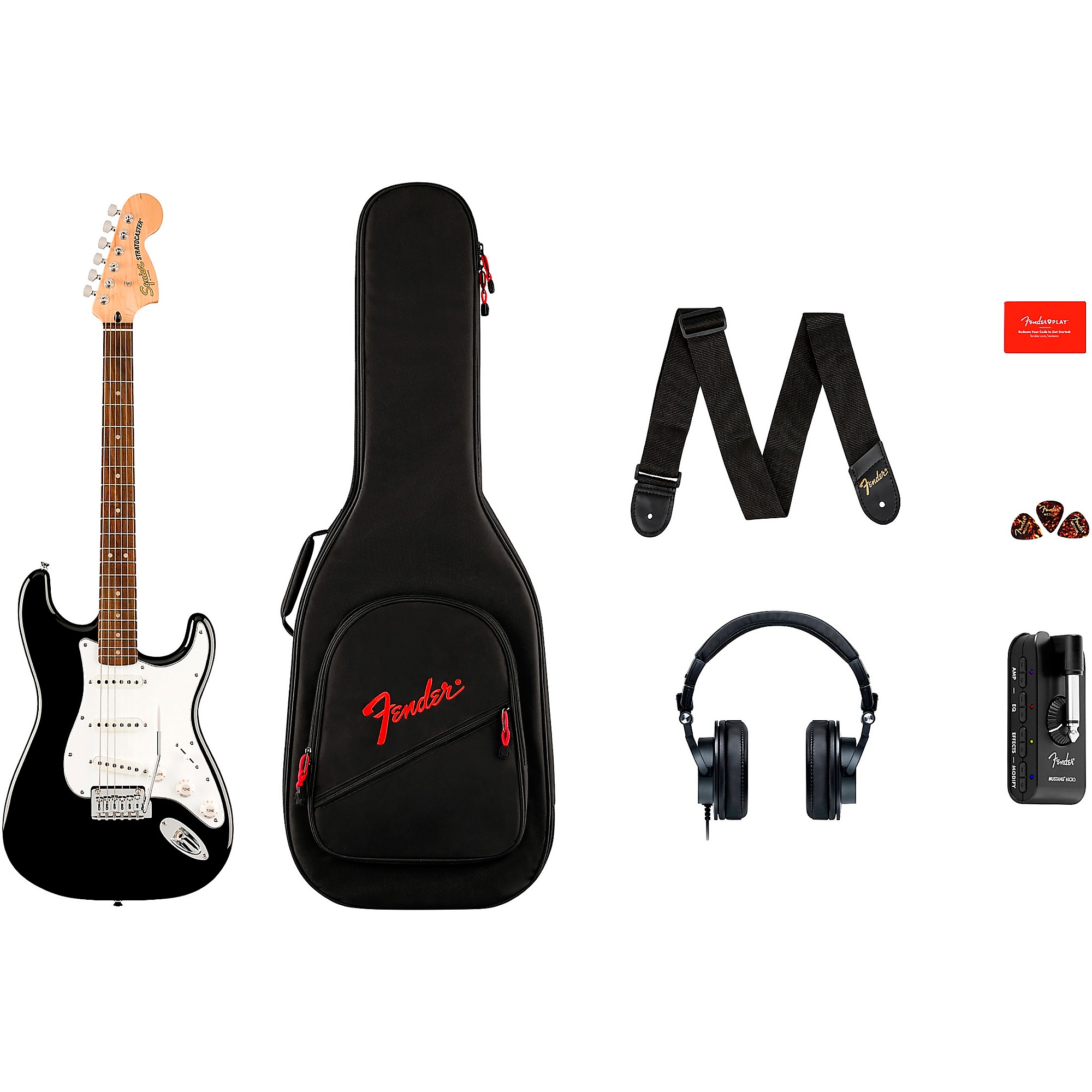 Squier Affinity Series Stratocaster Electric Guitar Pack With