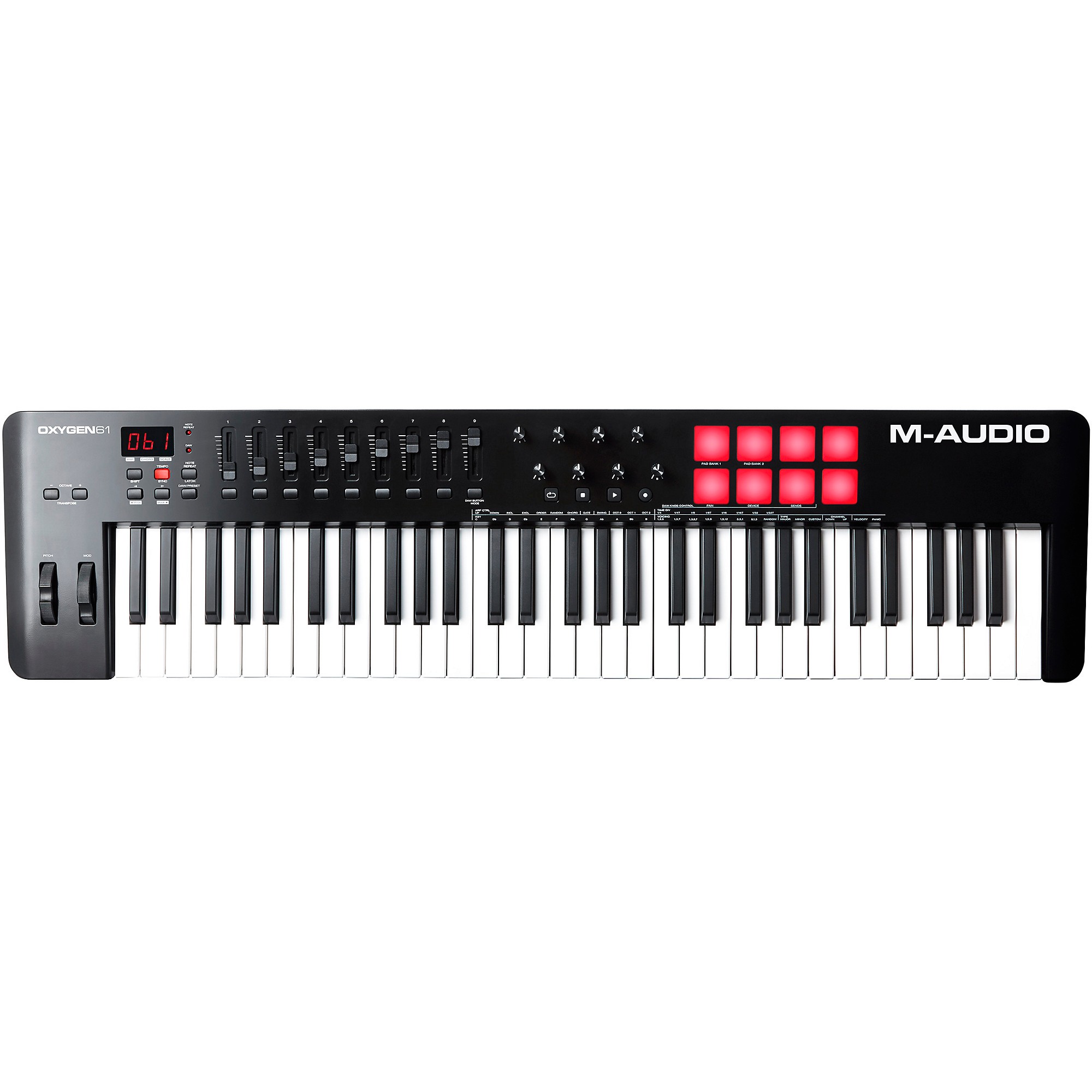 M-Audio Oxygen 61 MKV 61-Key USB MIDI Controller | Music & Arts