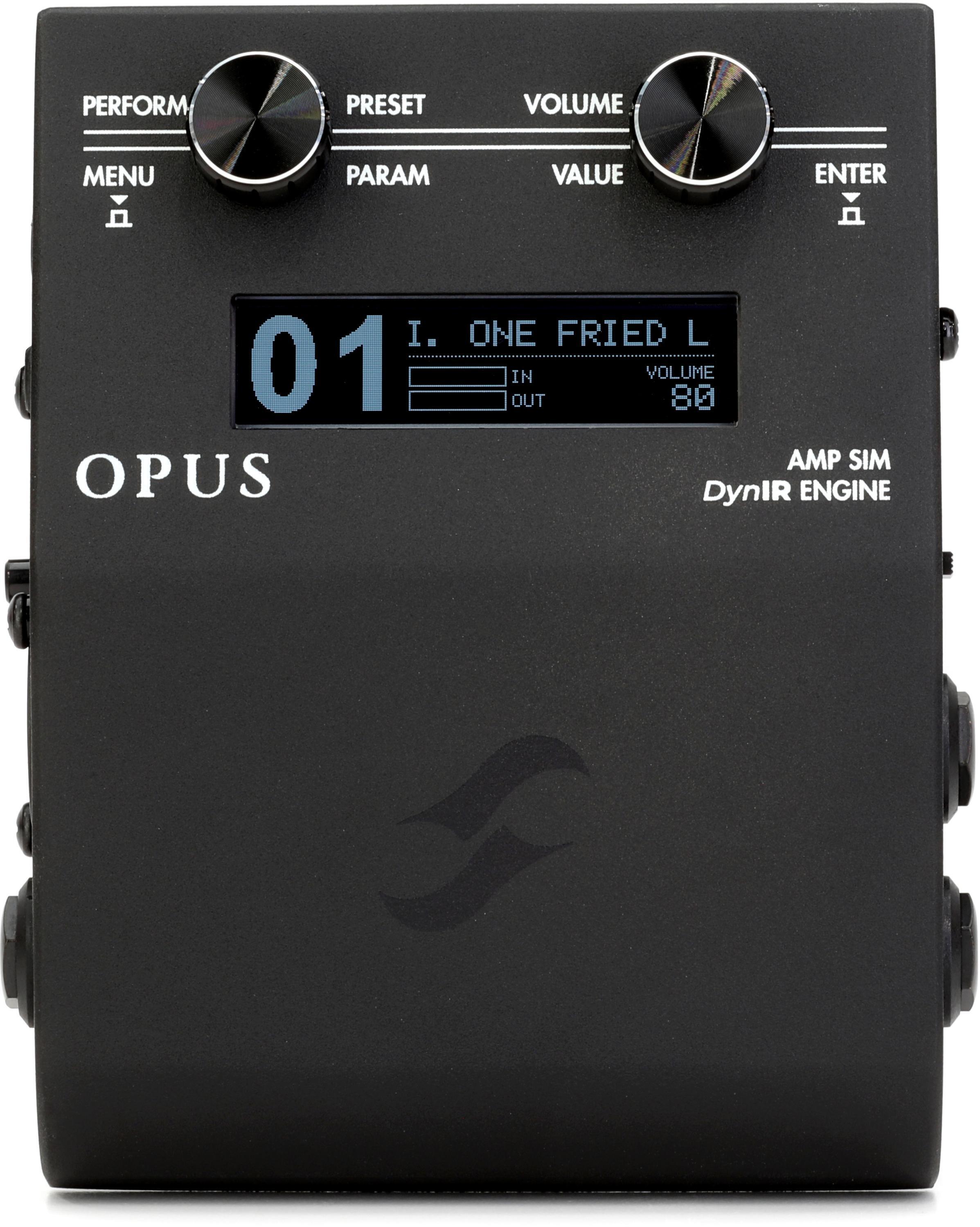 Two Notes Opus Amp Simulator and DynIR Engine Pedal | Sweetwater