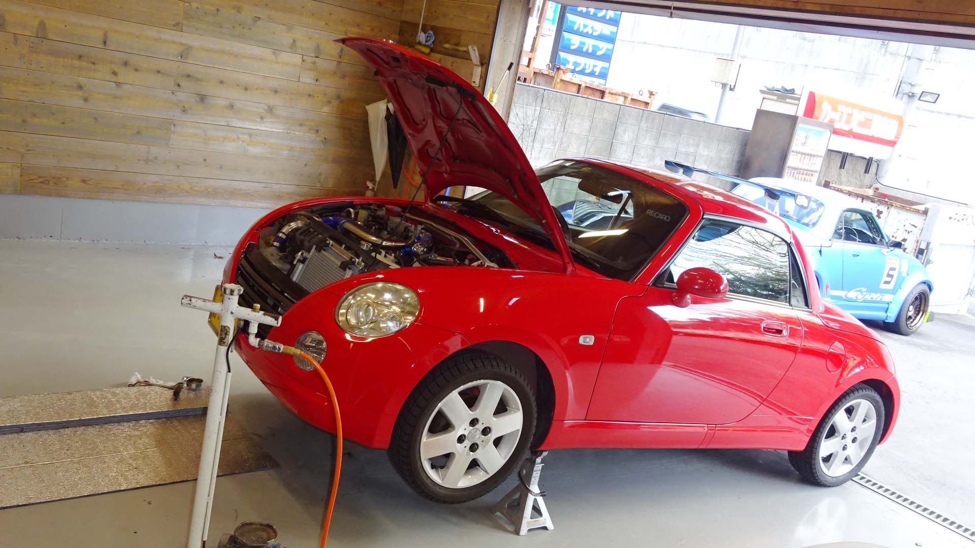 JPS880にWORKエクイップ03かっこE～(ΦωΦ)b - コペン専門店も。ファク