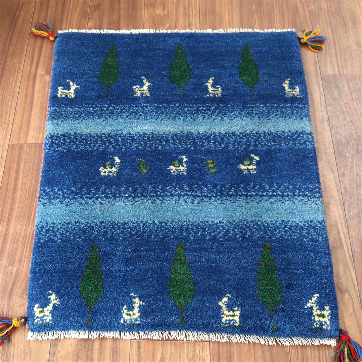 ギャッベ（ギャベ）専門店 インプレッションオブギャッベ / ブルー系