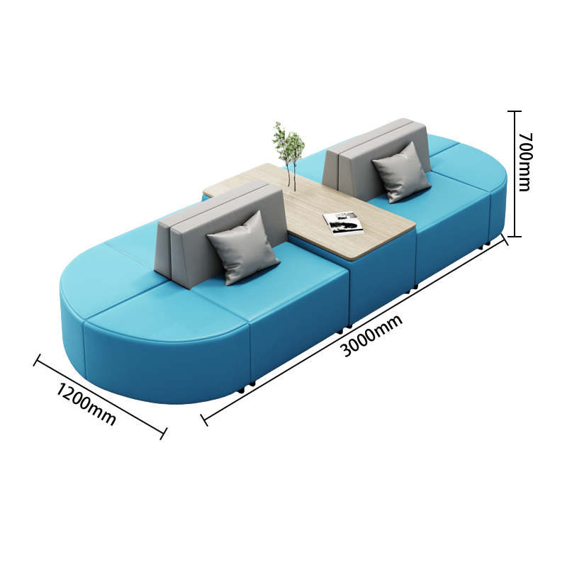 ベンチソファー,モジュール式ソファ,ソファセット,美容院,ロビー用,多