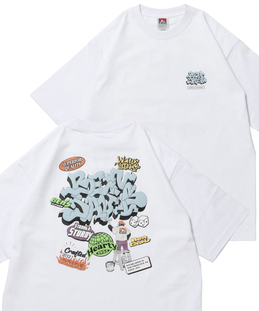 BEN DAVIS（ベンデイビス）】OVERLAP TEE NV / オーバーサイズ 半袖