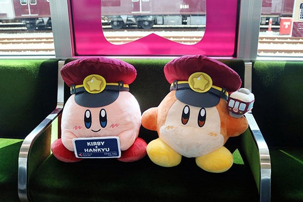 画像9 / 25＞阪急電車が星のカービィ仕様に大変身！限定ラッピング列車