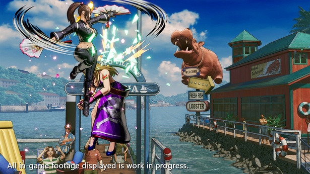 魅惑のくノ一・不知火舞が「餓狼伝説 City of the Wolves」に参戦決定