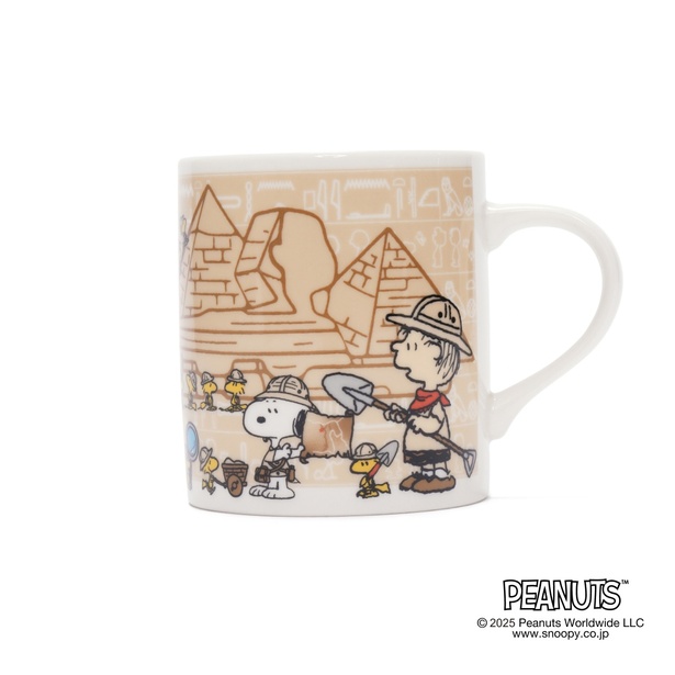 スヌーピーたちがピラミッド発掘調査隊に変身！「ブルックリン博物館