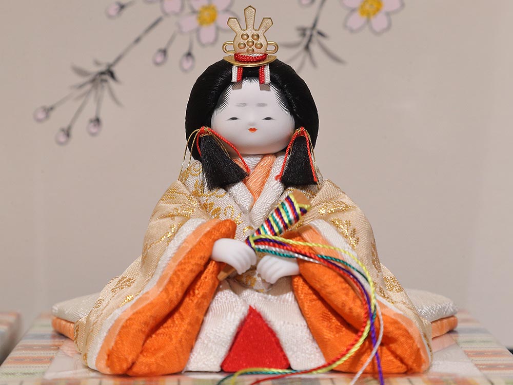 ひな人形】(原孝洲) 親王飾 末広雛：節句人形アドバイザーのいる店