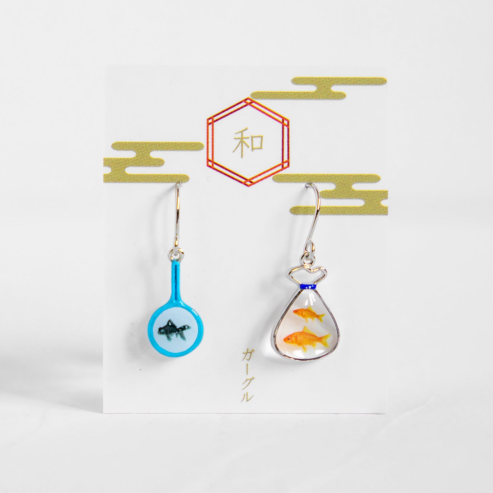 gargle/ガーグル 金魚すくい ピアス – ニコノマニマニ雑貨店オンライン