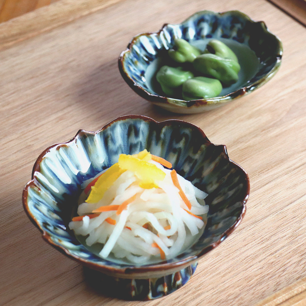 陶房 遊 輪花楕円鉢（豆） ｜のレン神楽坂【公式通販】発酵、暮らしの