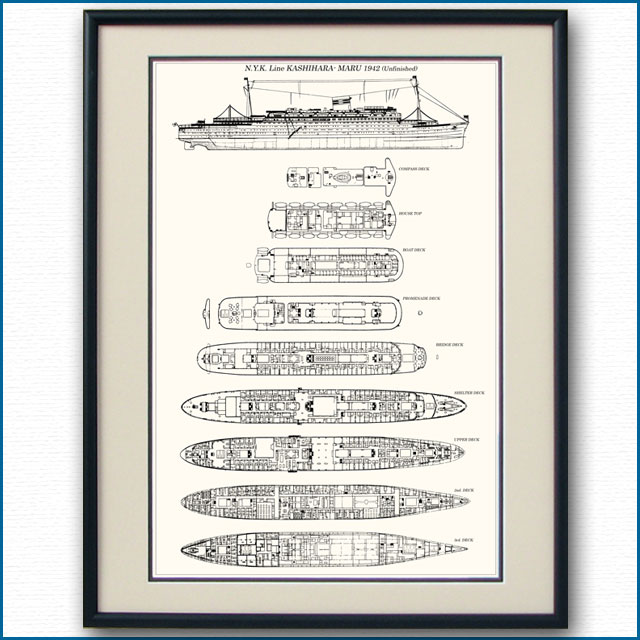 1907年 日本郵船 [ 春日丸 ] 献立表 日本郵船 [ 春日丸 ] 1907年 献立