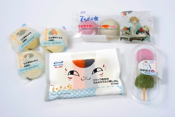 ニャンコ先生の好物を再現！ファミマで「夏目」菓子を販売 - コミック