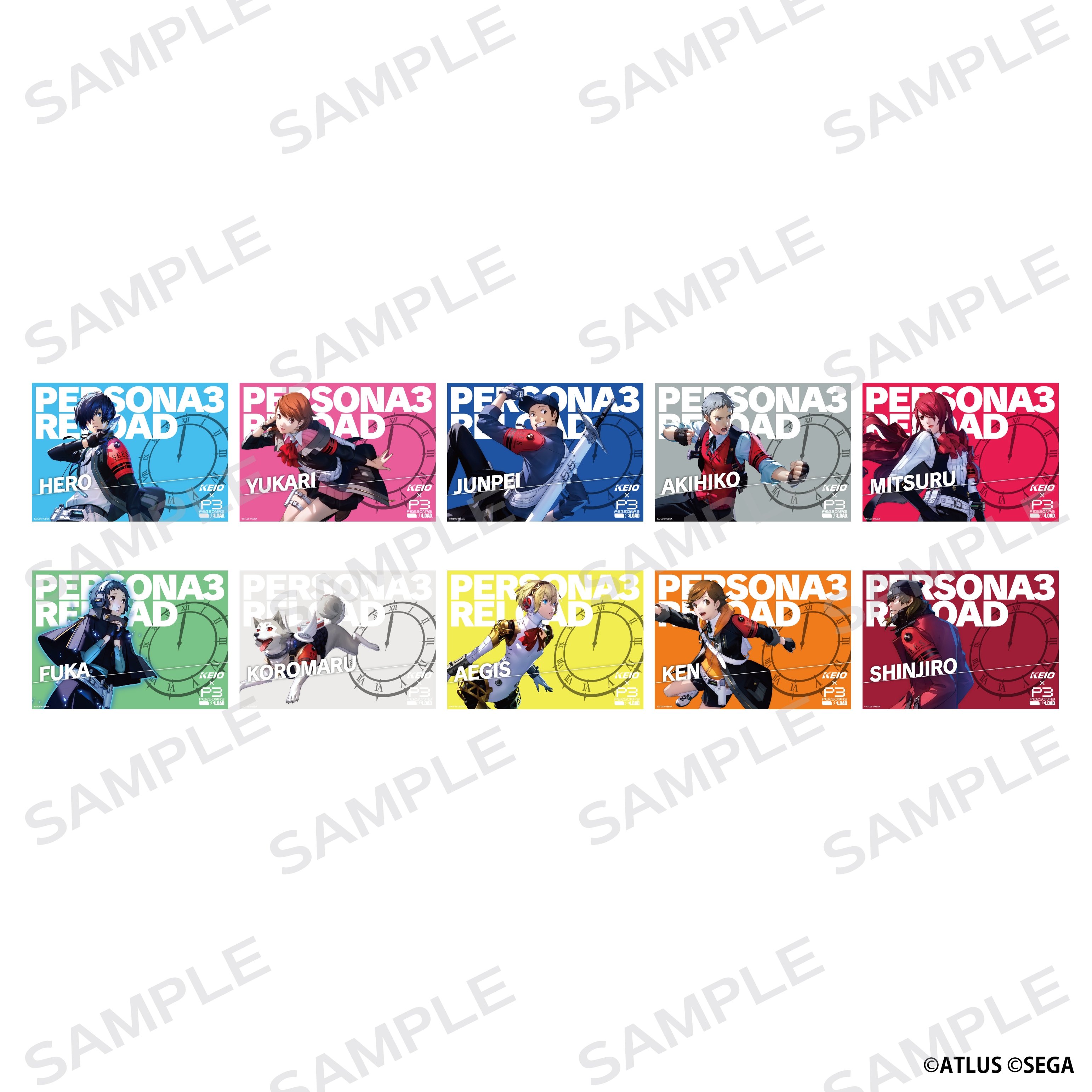 京王電鉄 × ペルソナ3 リロード」コラボが2月9日より開催決定