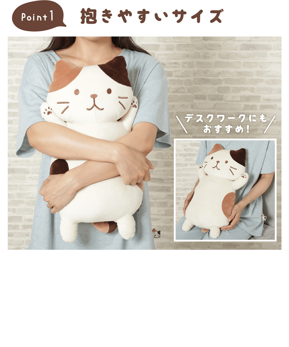 オンラインショップ限定もっちり抱き枕ミニ – HAPiNS online shop