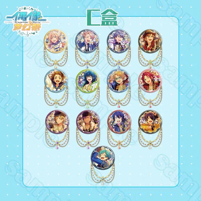 中国版3周年缶バッジ 6月発売予定