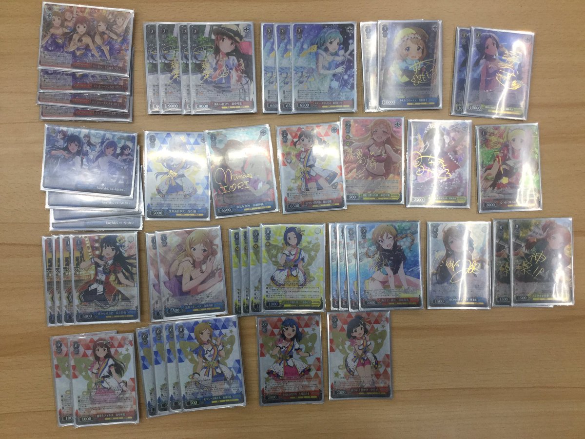 WS】ミリマス優勝デッキレシピ(プレイズ安城店✨サプライ品買取募集中