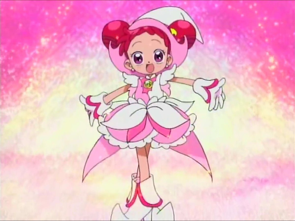 これを見た人はピンク色の入った画像を貼れ #おジャ魔女どれみ