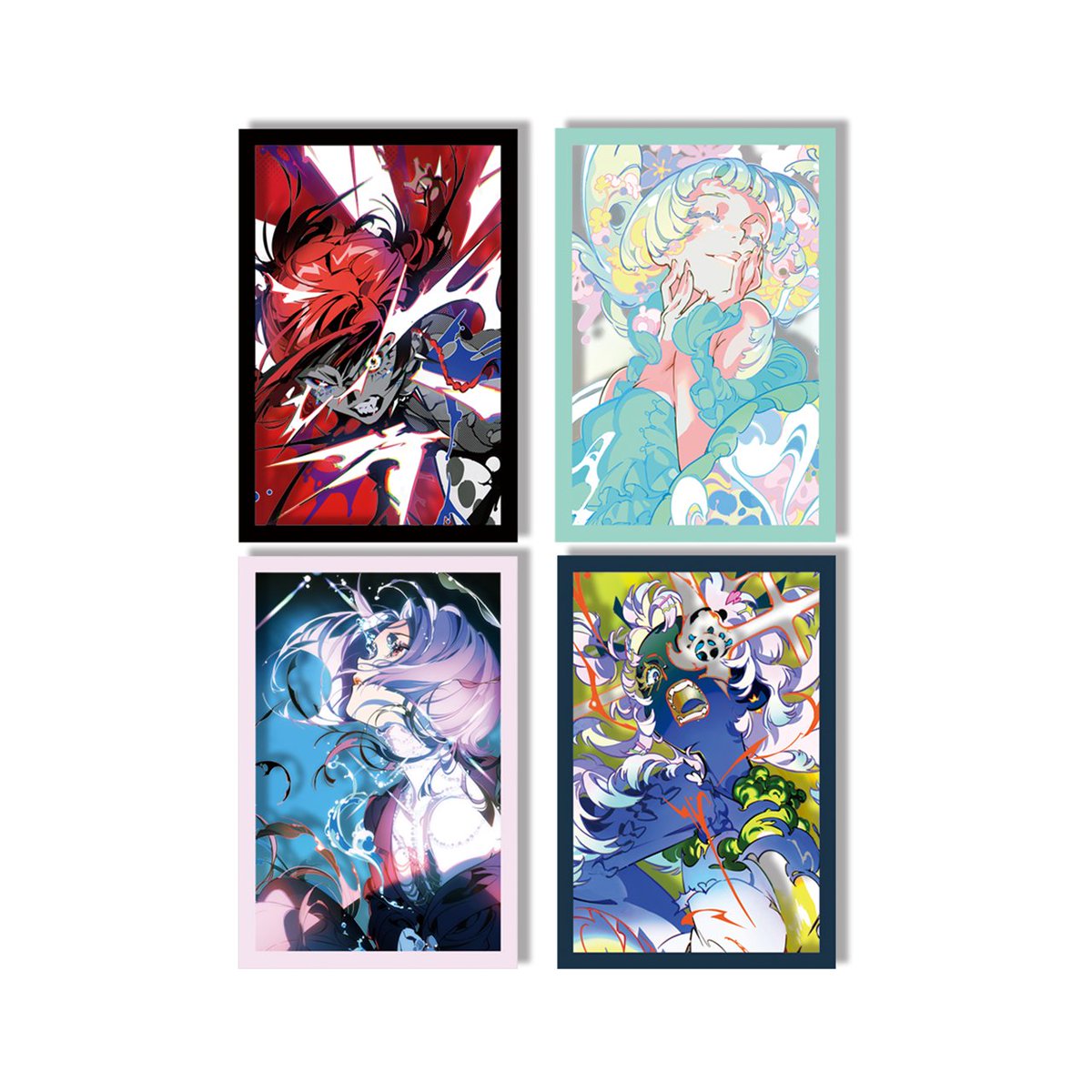 ◤グッズ紹介◢ CLEAR CARD SET（2種） 一部分が透ける仕様のクリア