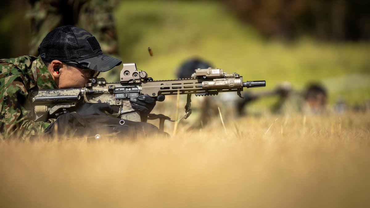 ハワイ州ワヒアワで行われたRIMPAC 2022に参加する海上自衛隊 特別