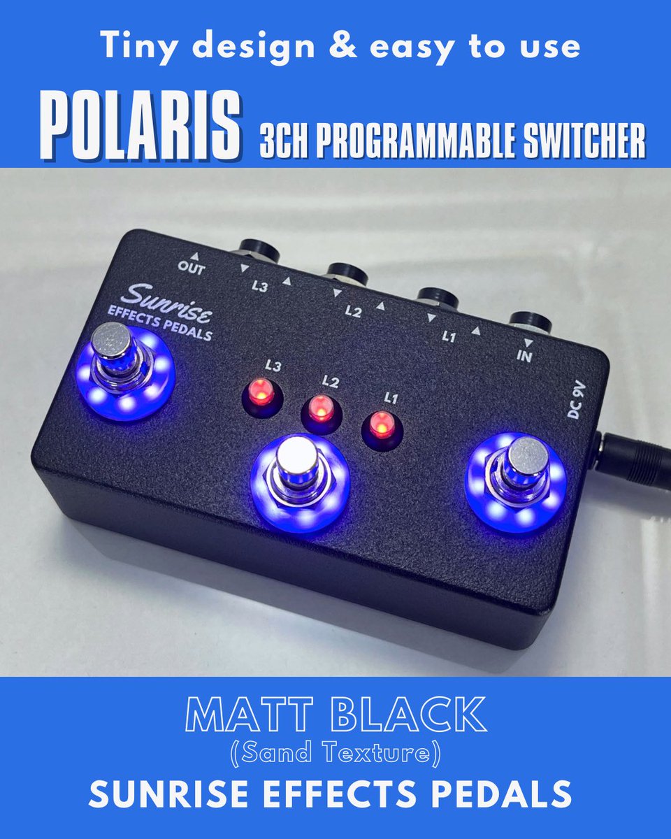 🚨ただいま販売中！！／ 3ch プログラマブルスイッチャーPolaris 3