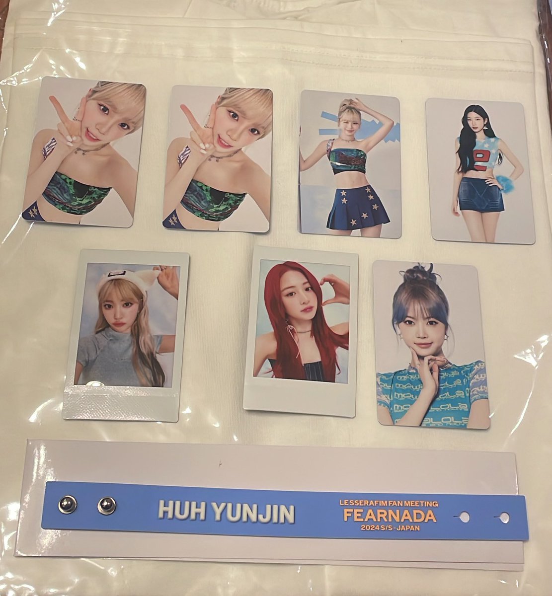 LE SSERAFIM FAN MEETING 'FEARNADA' 2024 S/S - JAPAN PHOTO CARD