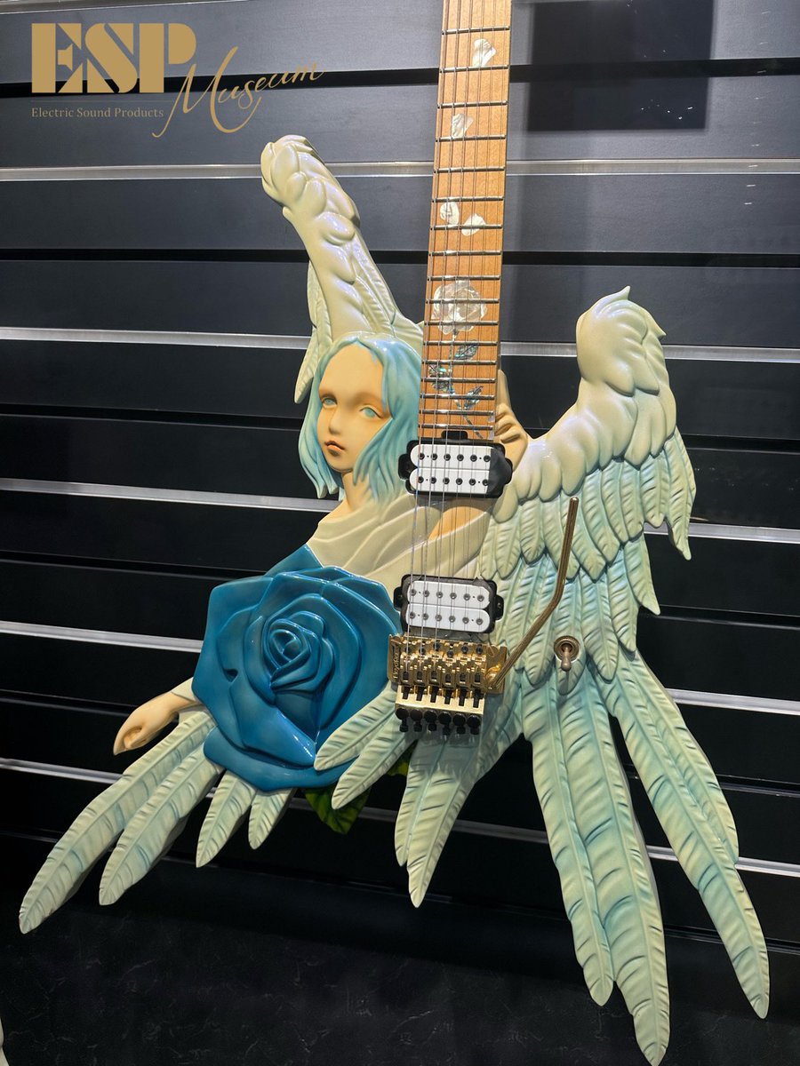 Takamiy's Guitar Heaven 2024】 「ESP Rose Angel-Blue-」 ESP Museum