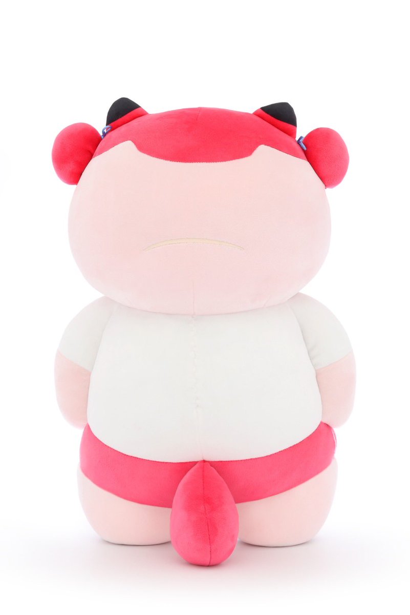 デブかるびぬいぐるみの後ろからの写真と横からの写真みせてあげる