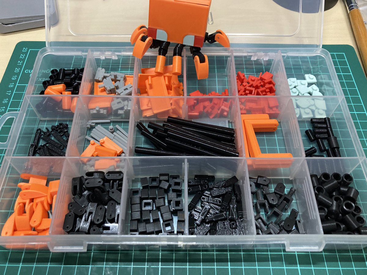 コンチ 一体組み立てると、 モビルスーツアンサンブル本体3体分の指先