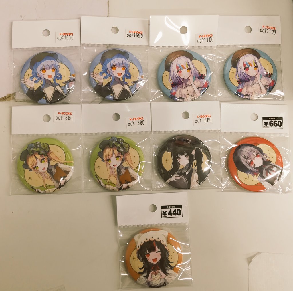 入荷情報】 魔法少女ノ魔女裁判 まのさば江ノ島 コラボ缶バッジ